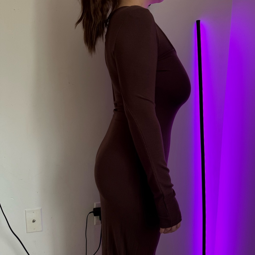 GARAGE Long Sleeve Dress